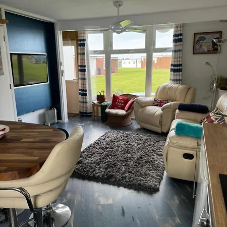 Cosy Beach Chalet Scratby Buitenkant foto